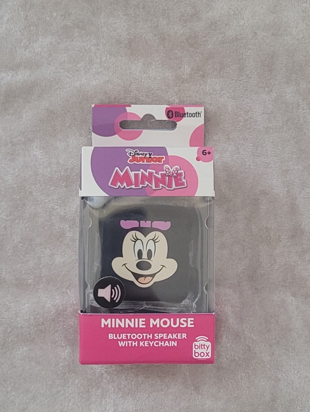 Disney Minnie Portable Bluetooth Speaker New In Box